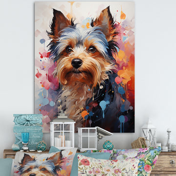 Doge Yorkie Reverie - Dog Wall Decor